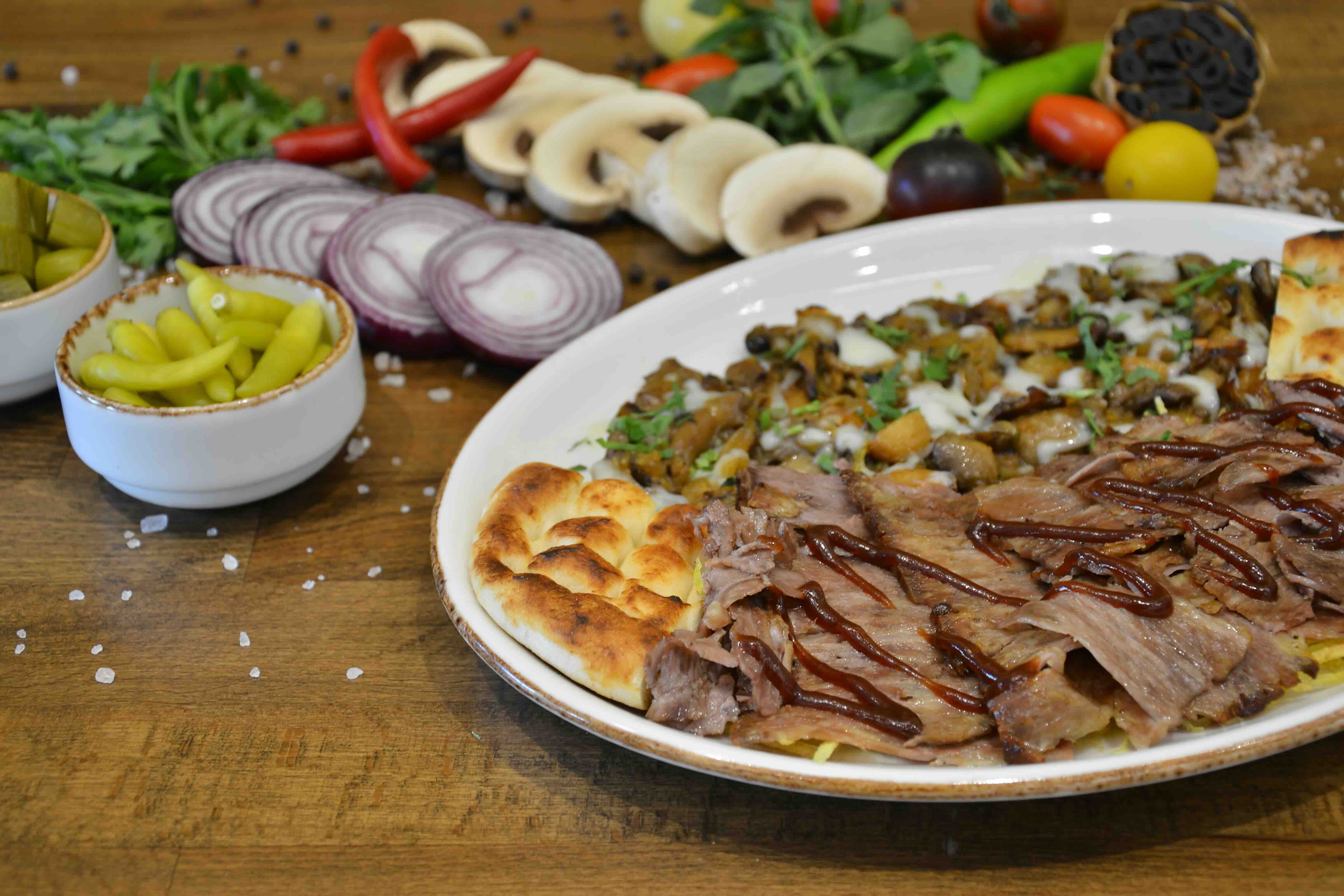Trüf Yağlı Mantarlı Döner