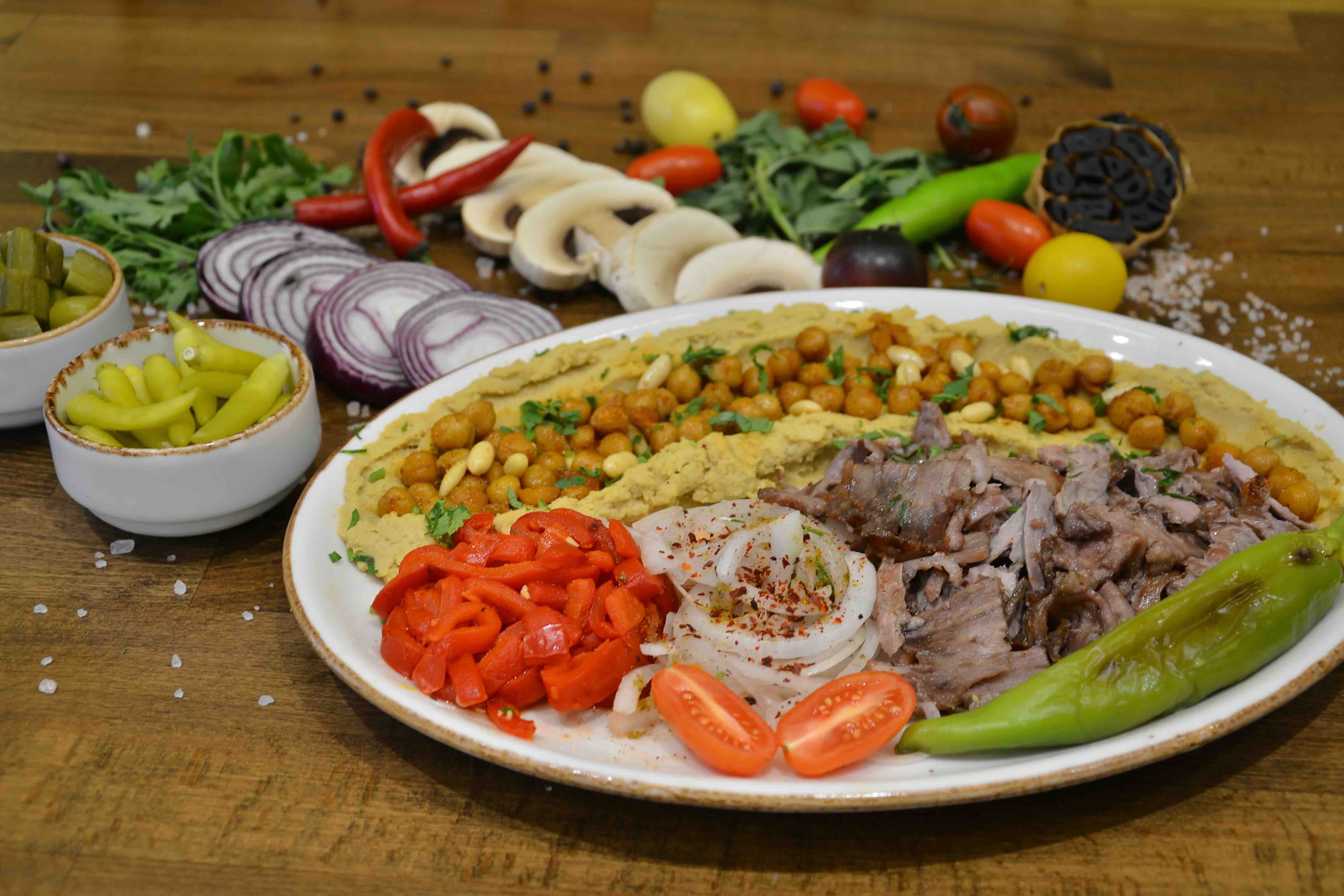 Humuslu Döner